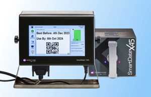 二维码TTO热转印打码机