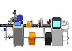 全自动芯片喷印检测一体机
