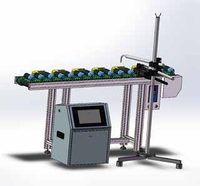 异形瓶输送线自动喷印平台集成